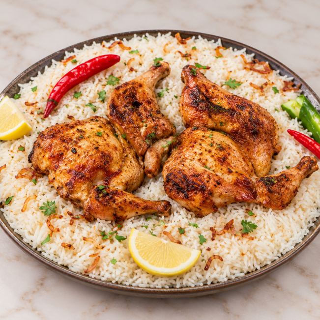 دجاج مظبي